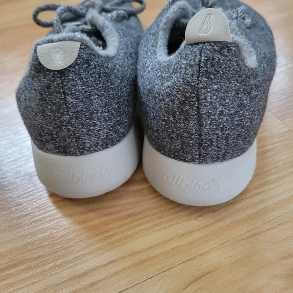 Allbirds Gray Wool Runners Women's Size 9 Sneakers